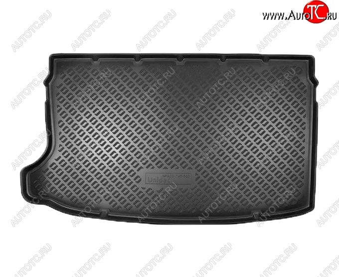 1 479 р. Коврик в багажник Norplast (на верхнюю полку)  Volkswagen T-Cross (2019-2025) (Черный)  с доставкой в г. Пермь