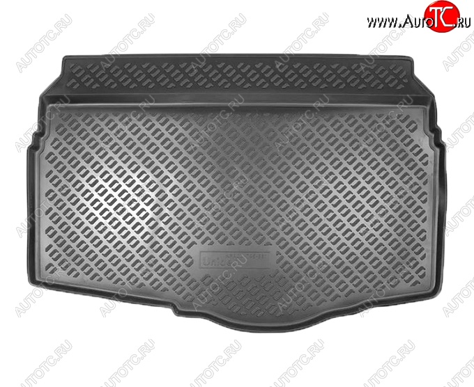 1 479 р. Коврик в багажник Norplast (на нижнюю полку) Volkswagen T-Cross (2019-2025) (Черный)  с доставкой в г. Пермь