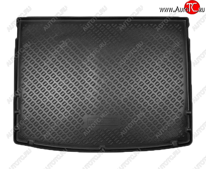 1 479 р. Коврик в багажник Norplast (на верхнюю полку)  Volkswagen T-Roc  универсал (2017-2025) (Черный)  с доставкой в г. Пермь