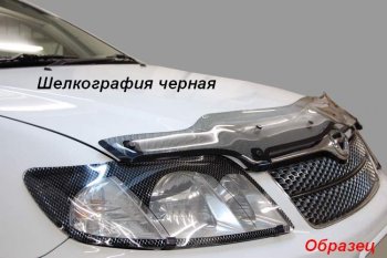 2 079 р. Дефлектор капота CA-Plastik  Volkswagen Amarok (2016-2022) рестайлинг (Classic черный, Без надписи)  с доставкой в г. Пермь. Увеличить фотографию 6