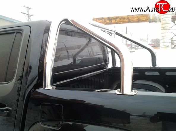 29 749 р. Дуга в багажник d76 мм Металл Дизайн  Volkswagen Amarok (2009-2016) дорестайлинг (полированная нержавейка)  с доставкой в г. Пермь
