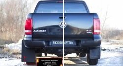 2 399 р. Брызговики RA широкие (с выносом 50 мм) Volkswagen Amarok дорестайлинг (2009-2016)  с доставкой в г. Пермь. Увеличить фотографию 3