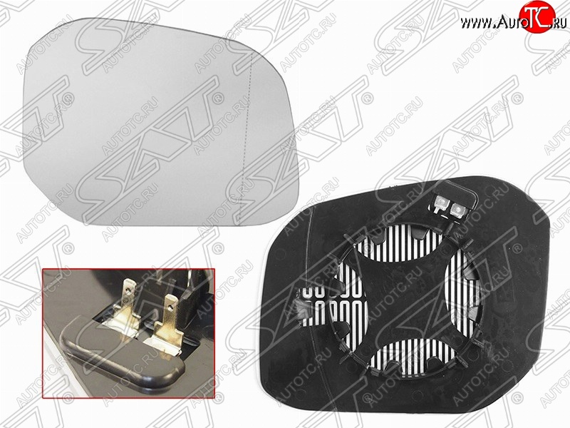 819 р. Правый зеркальный элемент зеркала заднего вида SAT (с подогревом) Volkswagen Caddy 2K рестайлинг (2015-2020)  с доставкой в г. Пермь