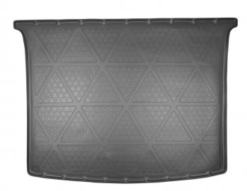 Коврик в багажник Norplast Unidec (2 задн.сдвижные двери, подъемная.зад.дверь) Volkswagen Caddy  2K (2003-2020) дорестайлинг, рестайлинг (Цвет: черный)