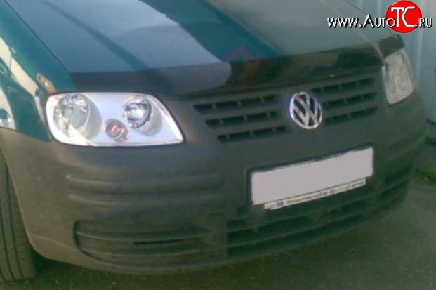 3 299 р. Дефлектор капота NovLine  Volkswagen Caddy  2K (2003-2010) дорестайлинг  с доставкой в г. Пермь