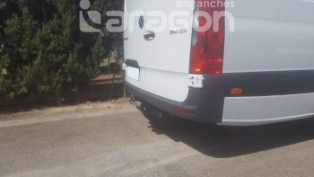 22 699 р. Фаркоп Aragon. (шар C) Mercedes-Benz Sprinter W906 рестайлинг (2014-2018)  с доставкой в г. Пермь. Увеличить фотографию 6