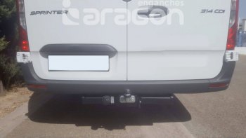22 699 р. Фаркоп Aragon. (шар C) Mercedes-Benz Sprinter W906 рестайлинг (2014-2018)  с доставкой в г. Пермь. Увеличить фотографию 3