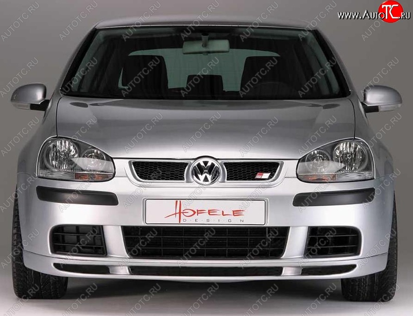 8 749 р. Накладка на передний бампер Hofele Volkswagen Golf 5 хэтчбэк (2003-2009) (Неокрашенная)  с доставкой в г. Пермь