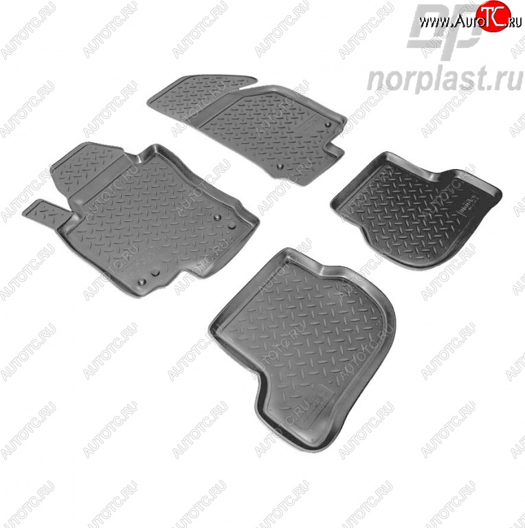 2 139 р. Комплект ковриков в салон Norplast  Volkswagen Golf  5 (2003-2009) универсал, хэтчбэк  с доставкой в г. Пермь