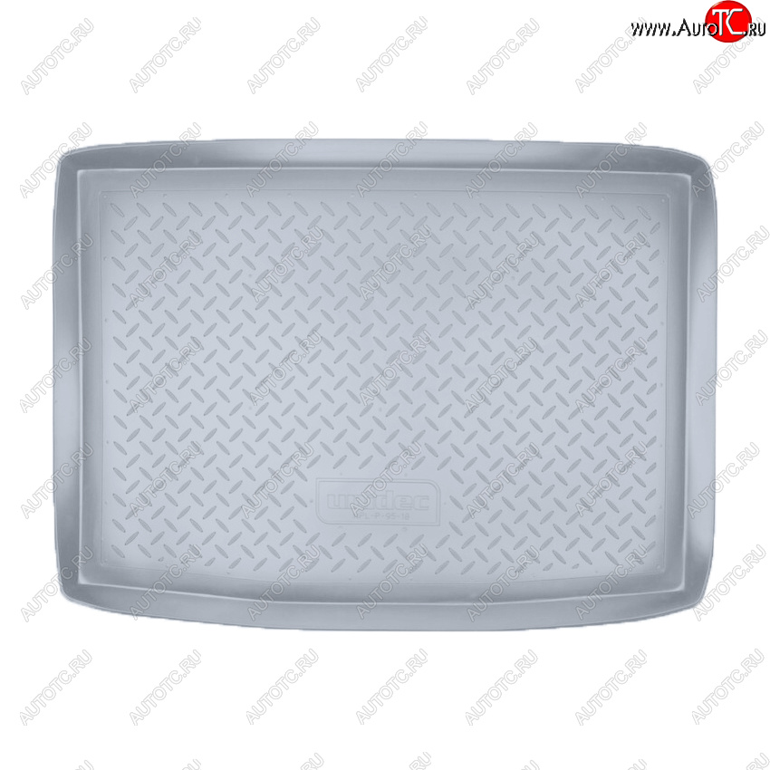 1 999 р. Коврик багажника Norplast Unidec  Volkswagen Golf Plus  5 (2004-2009) (Цвет: серый)  с доставкой в г. Пермь