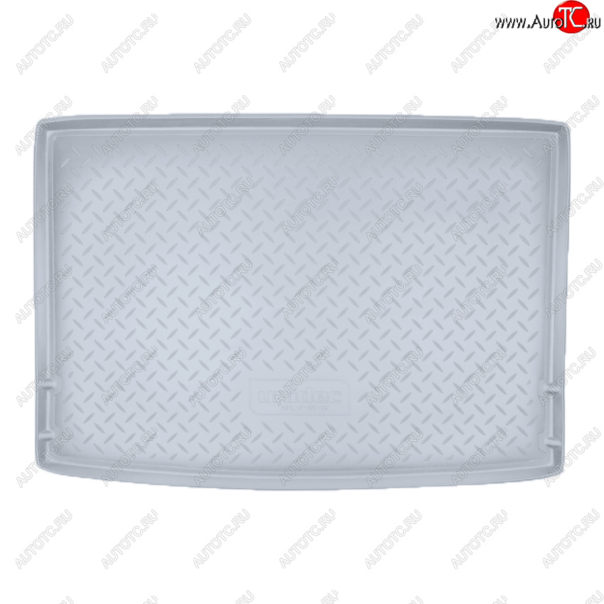 1 999 р. Коврик багажника Norplast Unidec  Volkswagen Golf Plus  6 (2009-2014) (Цвет: серый)  с доставкой в г. Пермь