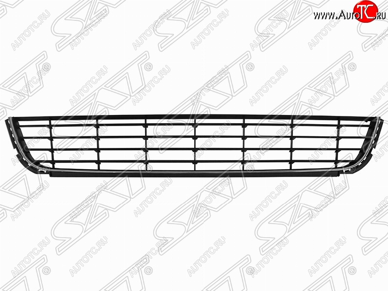 1 069 р. Решётка в передний бампер (с хром молдингом) 5D SAT Volkswagen Golf 6 хэтчбэк 5 дв. (2008-2014)  с доставкой в г. Пермь