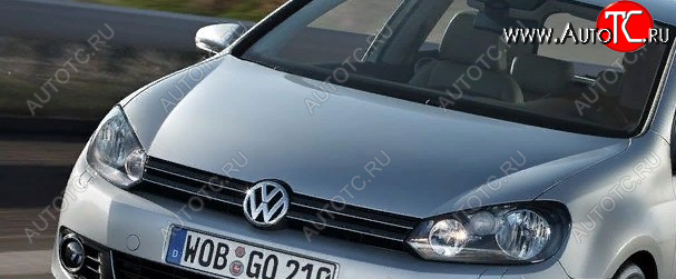 12 849 р. Металлический капот SIGNEDA Volkswagen Golf 6 хэтчбэк 5 дв. (2008-2014) (неокрашенный)  с доставкой в г. Пермь