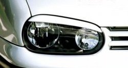 989 р. Реснички на фары CT Volkswagen Golf 4 (1997-2003) (Неокрашенные)  с доставкой в г. Пермь. Увеличить фотографию 2