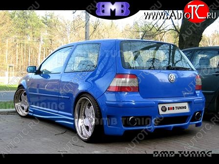 23 969 р. Задний бампер В1 Volkswagen Golf 4 (1997-2003)  с доставкой в г. Пермь