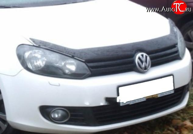 2 204 р. Дефлектор капота NovLine  Volkswagen Golf  6 (2008-2014) хэтчбэк 5 дв.  с доставкой в г. Пермь