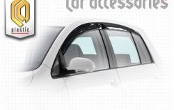 Комплект дефлекторов окон CA Plastic Volkswagen Golf Plus  6 (2009-2014) (Classic полупрозрачный)