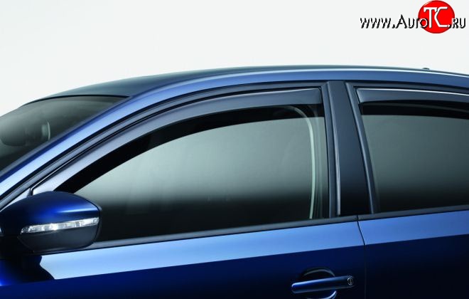 4 199 р. Дефлекторы окон (ветровики) (хетчбек) Novline 4 шт.  Volkswagen Golf  6 (2008-2014) хэтчбэк 5 дв.  с доставкой в г. Пермь
