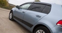 74 999 р. Молдинги RA Volkswagen Golf 6 хэтчбэк 5 дв. (2008-2014) (Поверхность: глянец, Неокрашенные)  с доставкой в г. Пермь. Увеличить фотографию 4