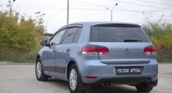 1 099 р. Защитная накладка на задний бампер RA Volkswagen Golf 6 хэтчбэк 5 дв. (2008-2014)  с доставкой в г. Пермь. Увеличить фотографию 2