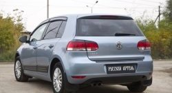 749 р. Реснички на фонари RA Volkswagen Golf 6 хэтчбэк 5 дв. (2008-2014) (Неокрашенные)  с доставкой в г. Пермь. Увеличить фотографию 2