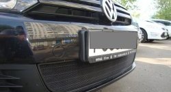 1 469 р. Сетка на бампер Russtal (черная) Volkswagen Golf 6 хэтчбэк 5 дв. (2008-2014)  с доставкой в г. Пермь. Увеличить фотографию 2