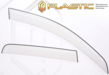 Дефлектора окон на CA-Plastic Volkswagen Jetta  A7 (2018-2022) седан дорестайлинг