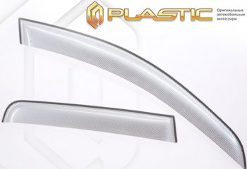 Дефлектора окон на CA-Plastic Volkswagen Jetta  A7 (2018-2022) седан дорестайлинг
