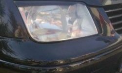 1 649 р. Реснички на фары CT Volkswagen Jetta A4 седан (1998-2005) (Неокрашенные)  с доставкой в г. Пермь. Увеличить фотографию 2