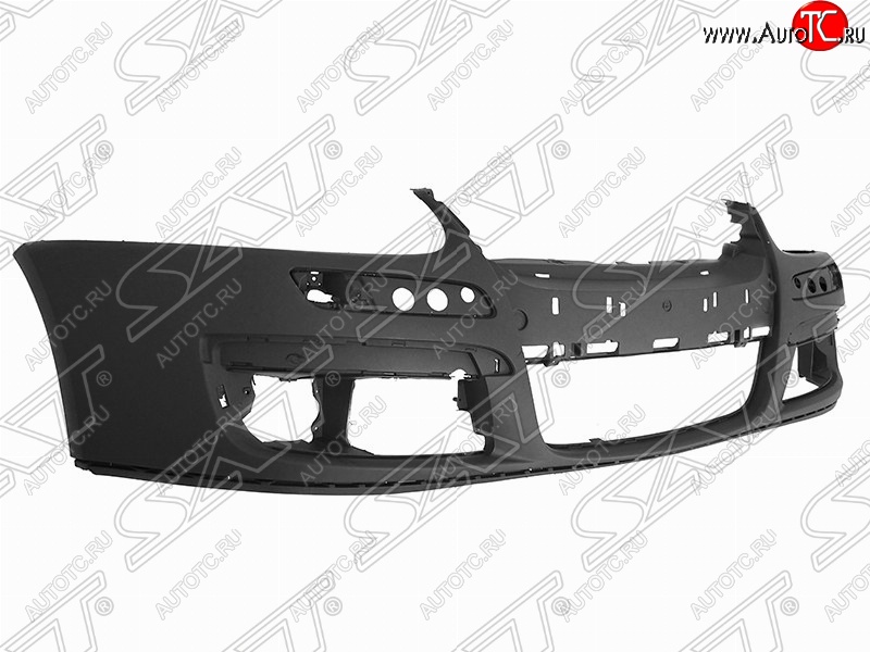 4 099 р. Передний бампер (под омыватели) SAT Volkswagen Jetta A5 седан (2005-2011) (Неокрашенный)  с доставкой в г. Пермь