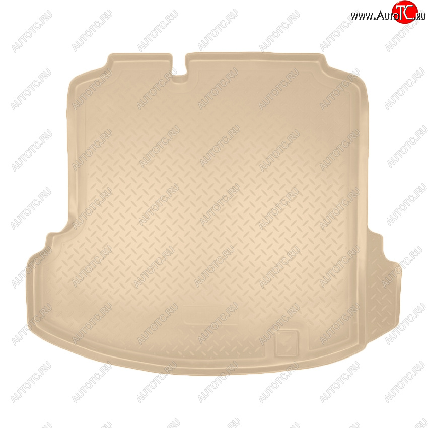 2 479 р. Коврик багажника Norplast Unidec  Volkswagen Jetta  A5 (2005-2011) седан (Цвет: бежевый)  с доставкой в г. Пермь