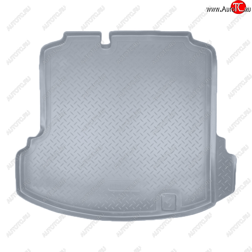 2 479 р. Коврик багажника Norplast Unidec  Volkswagen Jetta  A5 (2005-2011) седан (Цвет: серый)  с доставкой в г. Пермь