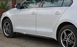Пороги накладки GLI Volkswagen Jetta  A6 (2011-2015) седан дорестайлинг