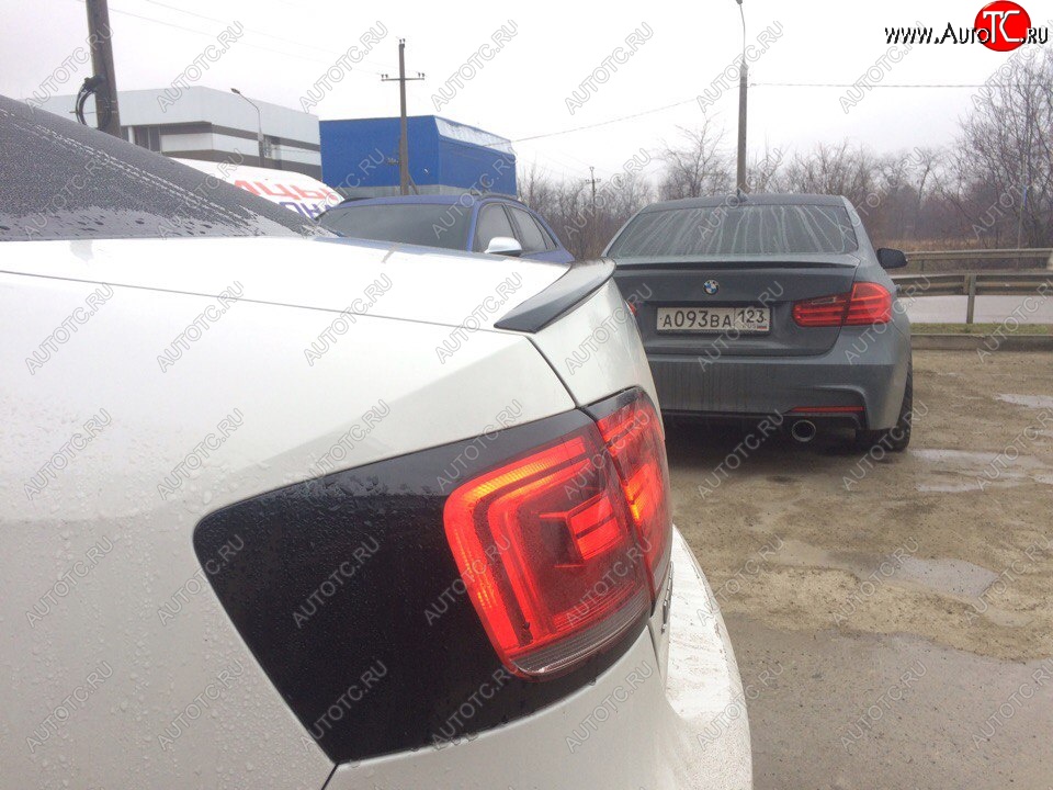 3 049 р. Лип спойлер АВТОКРАТ Volkswagen Jetta A6 седан дорестайлинг (2011-2015) (Неокрашенный)  с доставкой в г. Пермь
