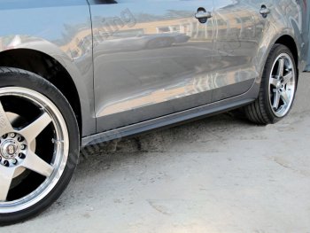 Пороги MV Tuning (Шагрень) Volkswagen Jetta  A6 (2011-2015) седан дорестайлинг