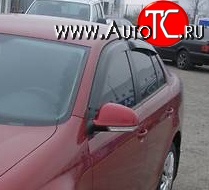 2 499 р. Дефлекторы окон (ветровики) Novline 4 шт Volkswagen Jetta A5 седан (2005-2011)  с доставкой в г. Пермь