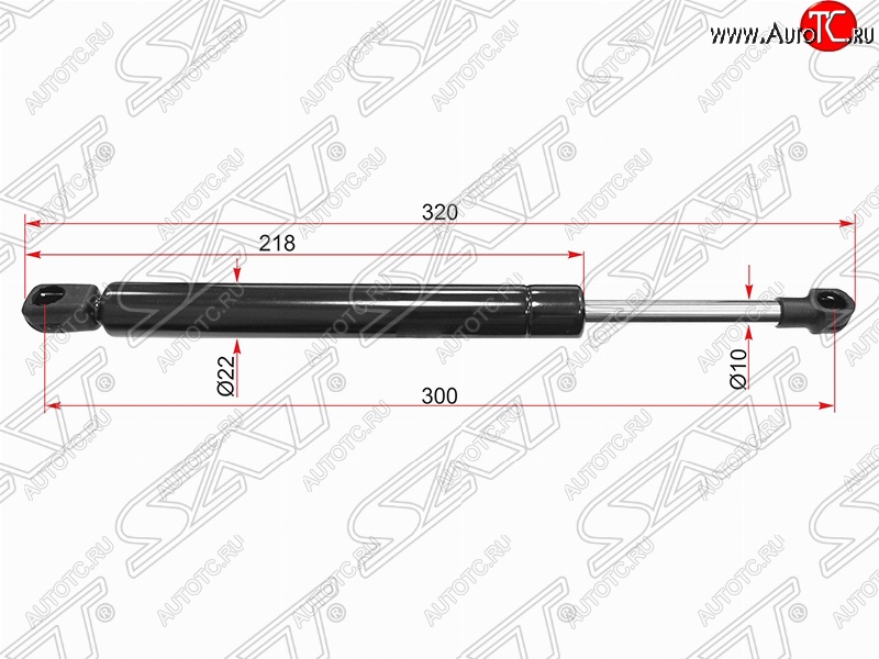 599 р. Газовый упор крышки багажника SAT Volkswagen Jetta A5 седан (2005-2011)  с доставкой в г. Пермь