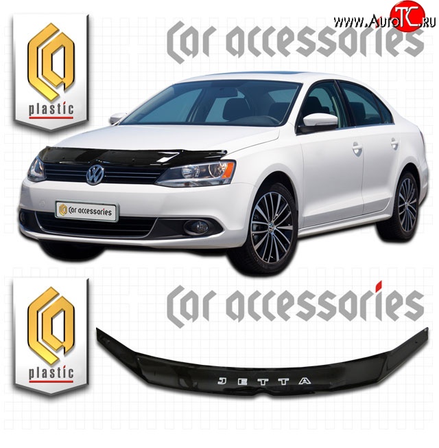 1 999 р. Дефлектор капота CA Plastic Volkswagen Jetta A6 (2011-2015) седан дорестайлинг (Classic черный, Без надписи) с доставкой в г. Пермь Увеличить фотографию 1 1 999 р. Дефлектор капота CA Plastic Volkswagen Jetta A6 (2011-2015) седан дорестайлинг (Classic черный, Без надписи) с доставкой в г. Пермь