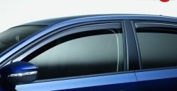 Дефлекторы окон (ветровики) Novline 4 шт Volkswagen Jetta  A6 (2011-2015) седан дорестайлинг