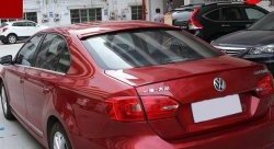 2 799 р. Козырёк на заднее стекло M-VRS Volkswagen Jetta A6 седан дорестайлинг (2011-2015) (Неокрашенный)  с доставкой в г. Пермь. Увеличить фотографию 2