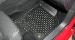 3 199 р. Коврики в салон Element 4 шт. (полиуретан)  Volkswagen Jetta  A6 (2011-2015) седан дорестайлинг  с доставкой в г. Пермь. Увеличить фотографию 2
