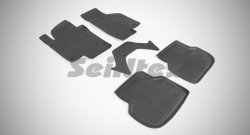Износостойкие коврики в салон с высоким бортом SeiNtex Premium 4 шт. (резина) Volkswagen Jetta  A6 (2011-2015) седан дорестайлинг