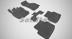 Износостойкие коврики в салон с высоким бортом SeiNtex Premium 4 шт. (резина) Volkswagen Passat ( B8,  B8.5) (2015-2025) седан дорестайлинг, универсал дорестайлинг, седан рестайлинг, универсал рестайлинг