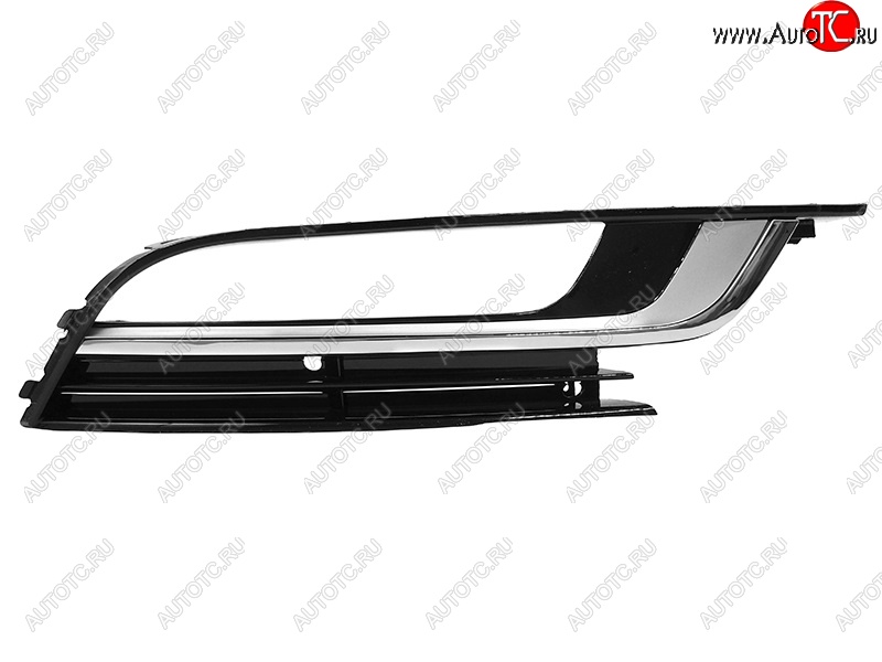 2 169 р. Правая вставка в бампер под ПТФ SAT Volkswagen Passat CC рестайлинг (2012-2016)  с доставкой в г. Пермь