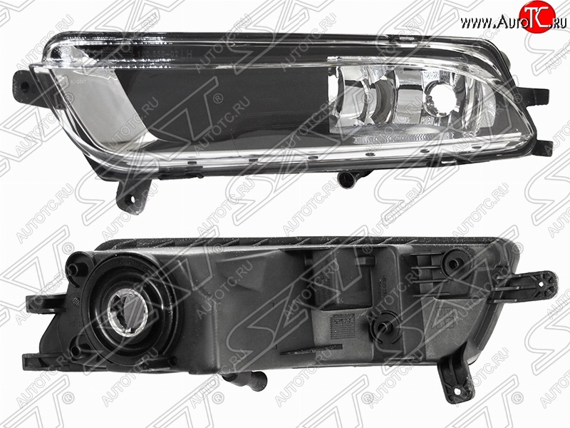 2 499 р. Левая противотуманная фара SAT Volkswagen Passat CC рестайлинг (2012-2016)  с доставкой в г. Пермь