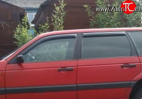 999 р. Комплект дефлекторов окон (ветровиков) 4 шт. (универсал) Russtal Volkswagen Passat B4 универсал (1993-1996)  с доставкой в г. Пермь
