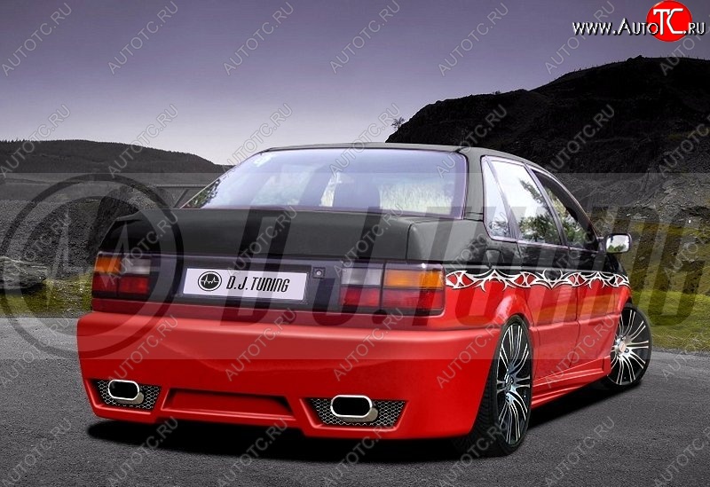 6 549 р. Задний бампер D.J. Volkswagen Passat B3 седан (1988-1993)  с доставкой в г. Пермь