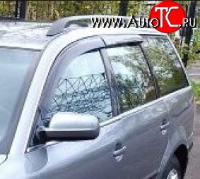 999 р. Комплект дефлекторов окон (ветровиков) 4 шт. (универсал) Russtal Volkswagen Passat B5 универсал дорестайлинг (1996-2000)  с доставкой в г. Пермь