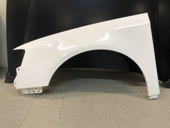8 989 р. Переднее левое крыло (стеклопластик) Fiberplast Volkswagen Passat B6 универсал (2005-2010) (неокрашенное)  с доставкой в г. Пермь. Увеличить фотографию 2