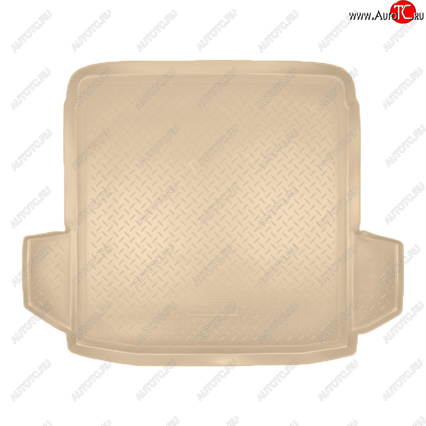 2 479 р. Коврик багажника Norplast Unidec  Volkswagen Passat  B6 (2005-2011) седан (Цвет: бежевый)  с доставкой в г. Пермь